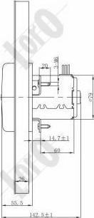 ABAKUS 053-014-0001 - Fen, radiator furqanavto.az