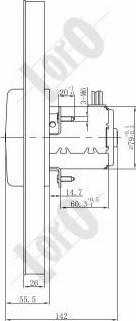 ABAKUS 053-014-0010 - Fen, radiator furqanavto.az