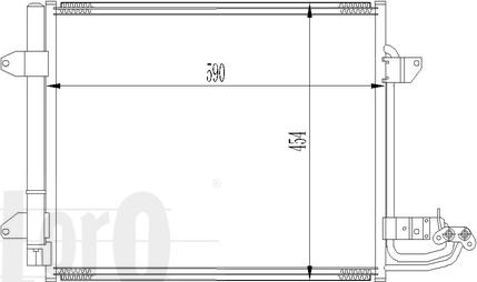 ABAKUS 053-016-0017 - Kondenser, kondisioner furqanavto.az