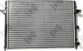 ABAKUS 053-017-0045 - Radiator, mühərrikin soyudulması furqanavto.az