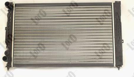 ABAKUS 053-017-0050 - Radiator, mühərrikin soyudulması furqanavto.az