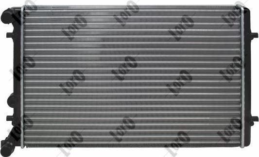 ABAKUS 053-017-0060 - Radiator, mühərrikin soyudulması furqanavto.az