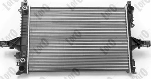 ABAKUS 052-017-0010 - Radiator, mühərrikin soyudulması furqanavto.az