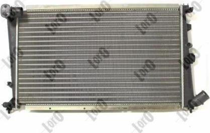 ABAKUS 009-017-0050 - Radiator, mühərrikin soyudulması furqanavto.az