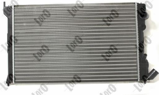 ABAKUS 009-017-0014 - Radiator, mühərrikin soyudulması furqanavto.az