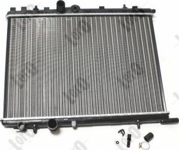 ABAKUS 009-017-0010 - Radiator, mühərrikin soyudulması furqanavto.az