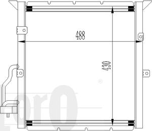 ABAKUS 004-016-0001 - Kondenser, kondisioner furqanavto.az