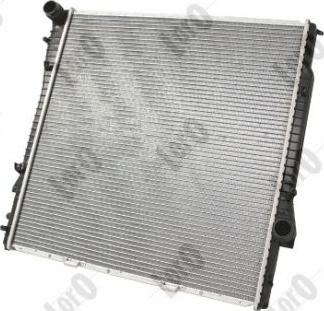 ABAKUS 004-017-0044-B - Radiator, mühərrikin soyudulması furqanavto.az