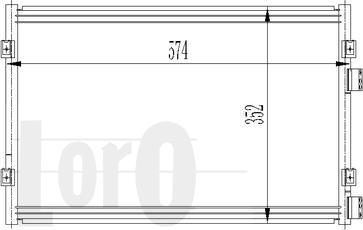 ABAKUS 008-016-0002 - Kondenser, kondisioner furqanavto.az