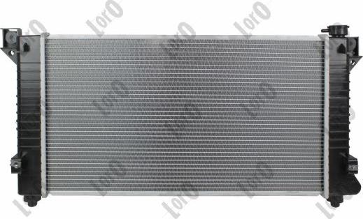 ABAKUS 008-017-0007-B - Radiator, mühərrikin soyudulması furqanavto.az