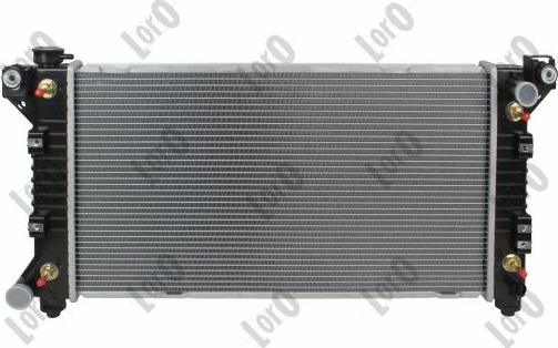 ABAKUS 008-017-0007-B - Radiator, mühərrikin soyudulması furqanavto.az