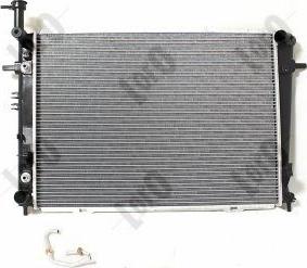 ABAKUS 019-017-0014-B - Radiator, mühərrikin soyudulması furqanavto.az