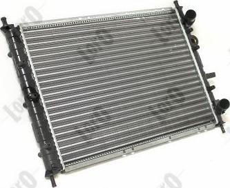 ABAKUS 016-017-0040 - Radiator, mühərrikin soyudulması furqanavto.az