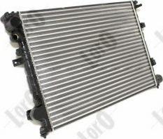 ABAKUS 016-017-0057 - Radiator, mühərrikin soyudulması furqanavto.az