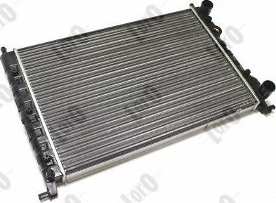 ABAKUS 016-017-0010 - Radiator, mühərrikin soyudulması furqanavto.az