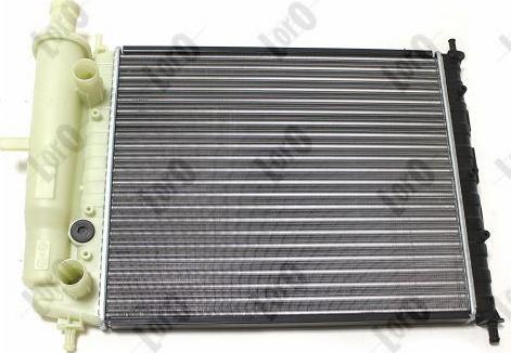 ABAKUS 016-017-0029 - Radiator, mühərrikin soyudulması furqanavto.az