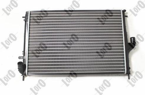 ABAKUS 010-017-0002 - Radiator, mühərrikin soyudulması furqanavto.az