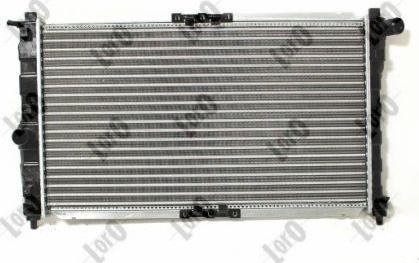 ABAKUS 011-017-0002 - Radiator, mühərrikin soyudulması furqanavto.az