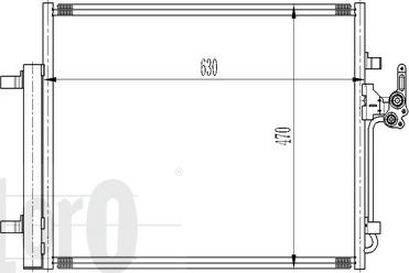 ABAKUS 017-016-0016 - Kondenser, kondisioner furqanavto.az