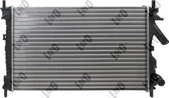 ABAKUS 017-017-0063 - Radiator, mühərrikin soyudulması furqanavto.az