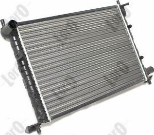 ABAKUS 017-017-0001 - Radiator, mühərrikin soyudulması furqanavto.az