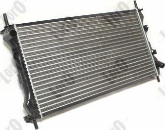 ABAKUS 017-017-0020 - Radiator, mühərrikin soyudulması furqanavto.az