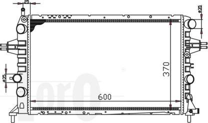 ABAKUS 037-017-0048 - Radiator, mühərrikin soyudulması furqanavto.az