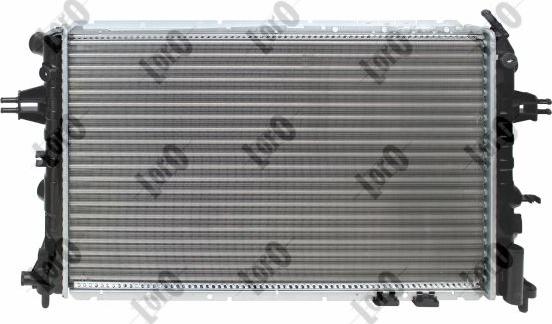 ABAKUS 037-017-0048 - Radiator, mühərrikin soyudulması furqanavto.az