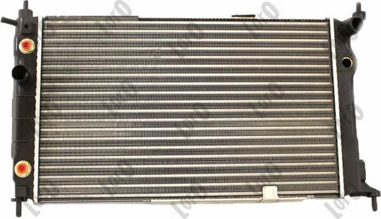 ABAKUS 037-017-0007 - Radiator, mühərrikin soyudulması furqanavto.az