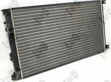 ABAKUS 037-017-0070 - Radiator, mühərrikin soyudulması furqanavto.az