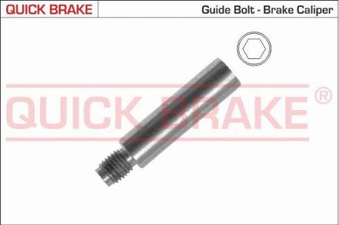 OJD Quick Brake 11286 - Bələdçi Bolt, əyləc kaliperi furqanavto.az