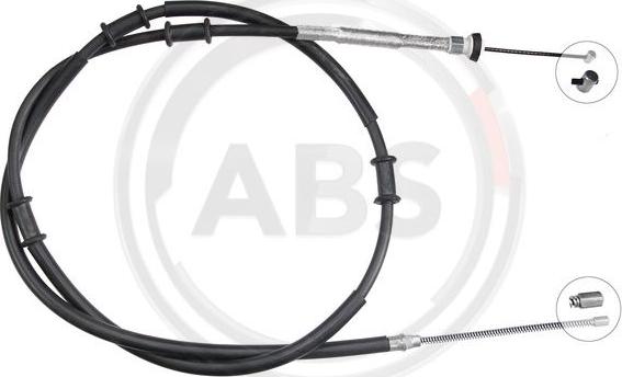 A.B.S. K13962 - Kabel, dayanacaq əyləci furqanavto.az