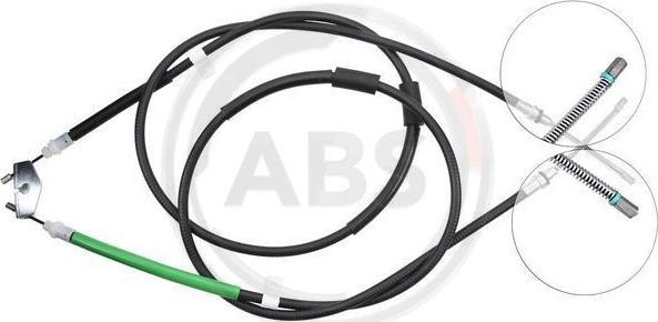 A.B.S. K12405 - Kabel, dayanacaq əyləci furqanavto.az