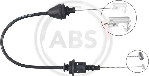 A.B.S. K37550 - Sürətləndirici kabel furqanavto.az