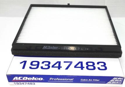 ACDelco 19347483 - Filtr, daxili hava furqanavto.az