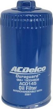 ACDelco AC0145 - Yağ filtri furqanavto.az