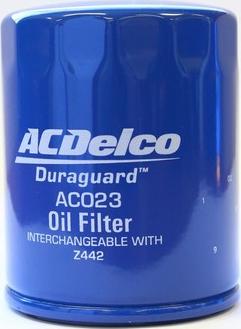 ACDelco AC023 - Yağ filtri furqanavto.az