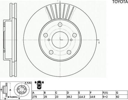 ACDelco ACDR692 - Əyləc Diski furqanavto.az