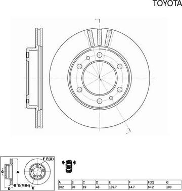 ACDelco ACDR151 - Əyləc Diski furqanavto.az