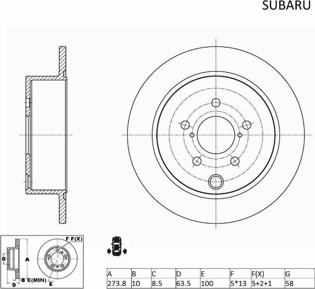 ACDelco ACDR2667 - Əyləc Diski furqanavto.az