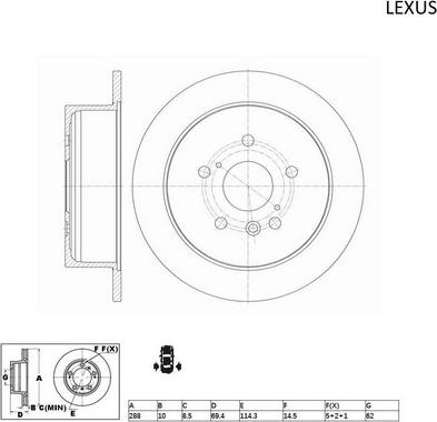 ACDelco ACDR2703 - Əyləc Diski furqanavto.az