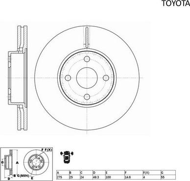 ACDelco ACDR759 - Əyləc Diski furqanavto.az