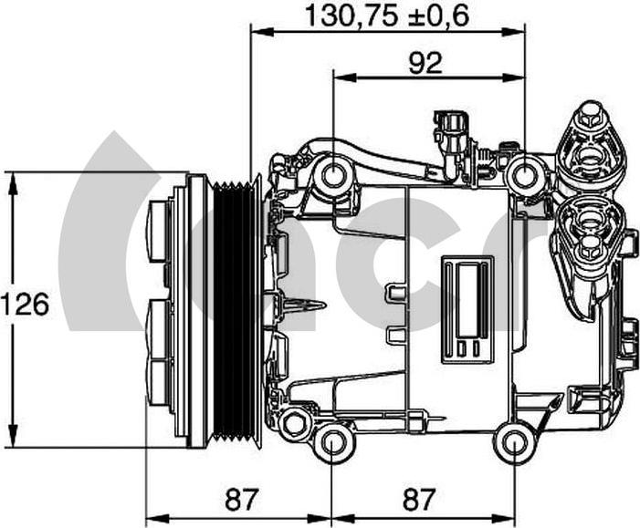 ACR 135134R - Kompressor, kondisioner furqanavto.az