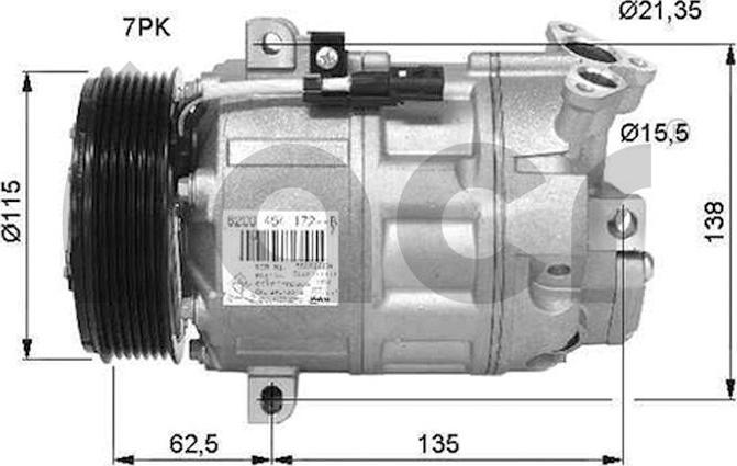 ACR 132914 - Kompressor, kondisioner furqanavto.az