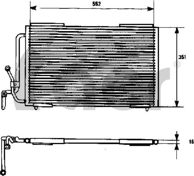 ACR 300447 - Kondenser, kondisioner furqanavto.az