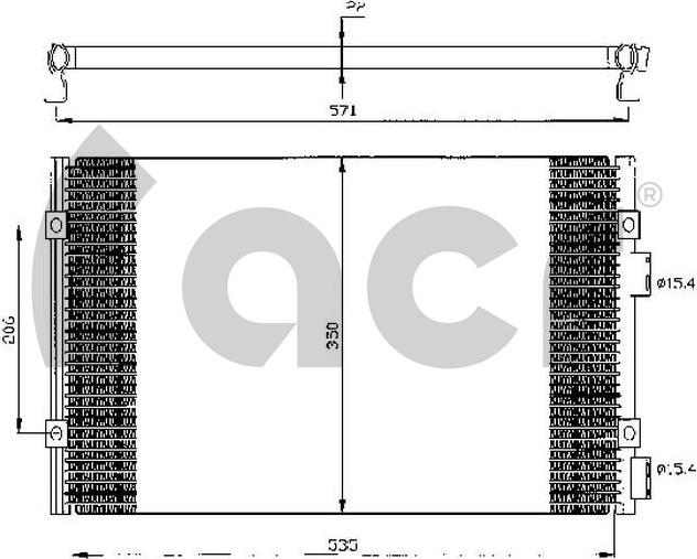 ACR 300412 - Kondenser, kondisioner furqanavto.az