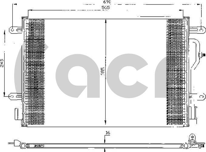 ACR 300432 - Kondenser, kondisioner furqanavto.az