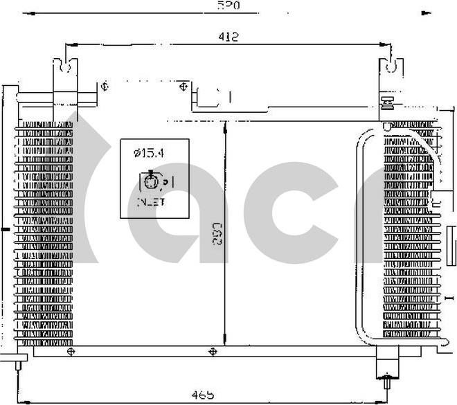 ACR 300502 - Kondenser, kondisioner furqanavto.az