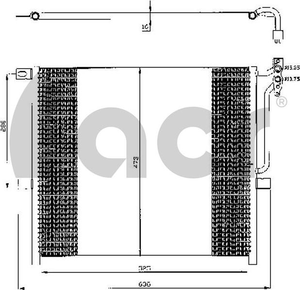 ACR 300513 - Kondenser, kondisioner furqanavto.az