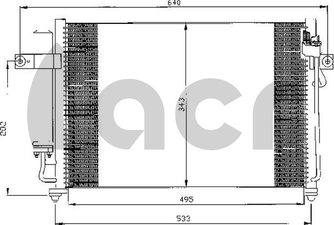 ACR 300520 - Kondenser, kondisioner furqanavto.az